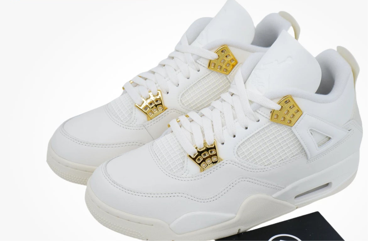 Jordan Retro 4 Gold