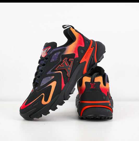 Louis Vuitton TATIC Trainer Sneaker ‘black Red