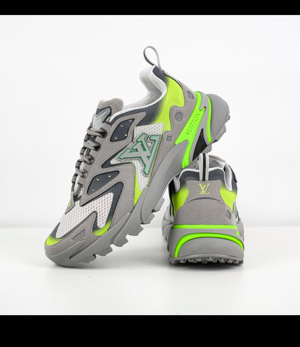 Louis Vuitton Grey Green Tactic