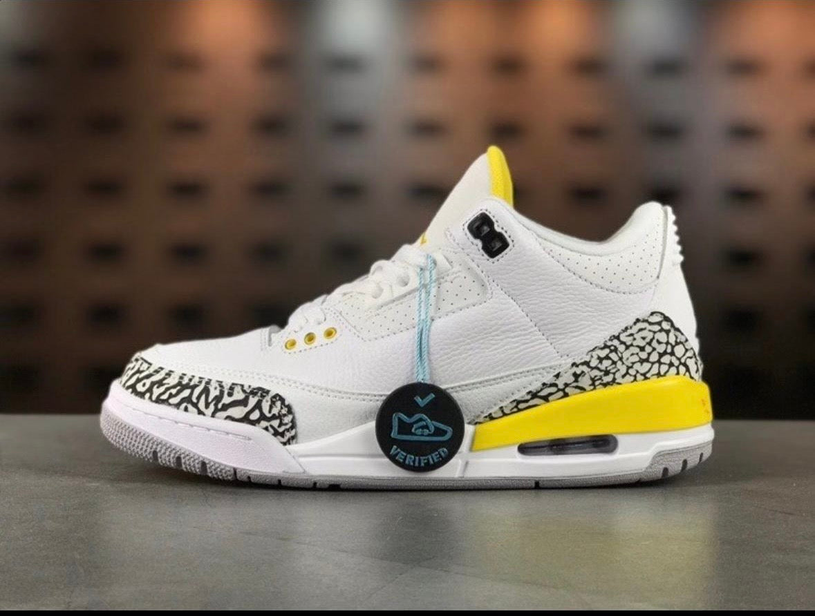 Air Jordan 3 Retro “Lazer yellow”