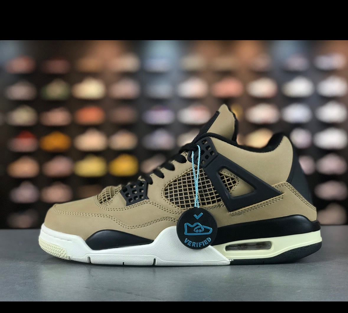 Jordan 4 Retro Fossil